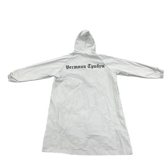 Yeezy.com Grey Nylon Raincoat